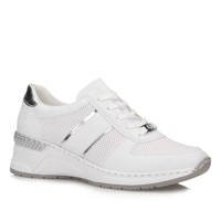 Półbuty sneakersy Rieker N4315-80 Biały