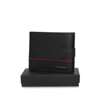 Portfel męski Ellini TMM-80R-032 RFID black/red