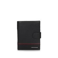 Portfel męski Ellini TMM-80R-046A RFID black/red