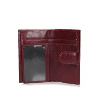Skórzany portfel Giorgio Bassani 094 bordowy
